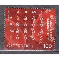 Austria Correo 2025 ** Mnh Grupos de Sangre