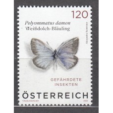 Austria Correo 2025 ** Mnh Fauna - Mariposa