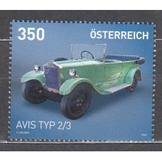 Austria Correo 2025 ** Mnh Coche Antiguo Avis
