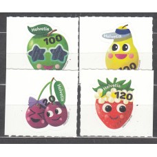 Suiza Correo 2025 ** Mnh Verano Frutas