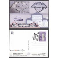 España II Centenario Tarjetas del Correo 2025 Edifil 195 usada Europa .Yacimiento romano de Clunia
