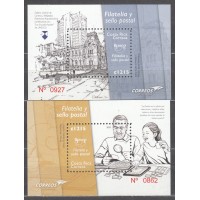 Costa Rica Upaep 2023 ** Mnh 2 Hojitas Filatelia
