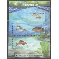 Brasil Upaep 2024 ** Mnh Medio Ambiente - Peces