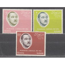 Sudan - Correo Yvert 183/85 * Mh Personaje