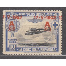 España Variedades 1927 Edifil 389 hd * Mh Habilitación Muy desplazada