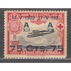 España Variedades 1927 Edifil 390t * Mh Habilitación 17-V-192 en vez de 17-V-1927