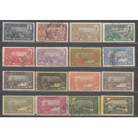Guadalupe - Correo Yvert 55/71  usado Falta 70