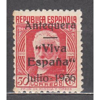 Locales Patrióticos Antequera 1936 Edifil NE,7 * Mh