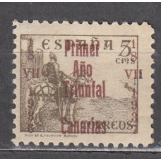Locales Patrióticos Santa Cruz de Tenerife 1937 Edifil 20 ** Mnh 