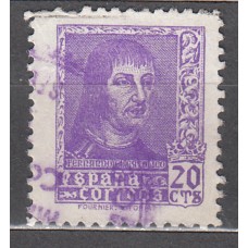 España Sueltos 1938 Edifil 842 Fernando el Católico usado