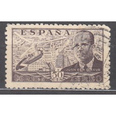 España Sueltos 1941 Edifil 943 usado Juan de la Cierva