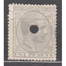 España Taladrados 1878 Edifil 197