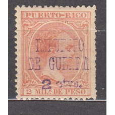 Puerto Rico Impuesto de Guerra Edifil 13Aa * Mh