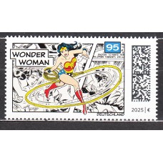 Alemania Federal Correo 2025 ** Mnh Comic Mujer Maravillosa