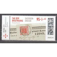 Alemania Federal Correo 2025 ** Mnh Dia del Sello