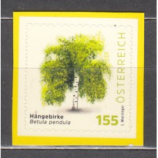 Austria Correo 2025 Yvert 3756 ** Mnh Flora Betula Pendula