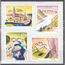 Suiza Correo 2025 ** Mnh Atracciones de Suiza