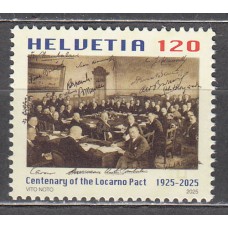 Suiza Correo 2025 ** Mnh Teatro de Locarneo
