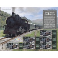 España II Centenario Correo 2025  ** Mnh Tren de Vapor de Euskotren (PREMIUM 174 )