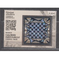 Andorra Española Correo 2025 ** Mnh Museus Casa Museu 