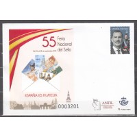 España II Centenario Sobres enteros postales 2025 Edifil 162 Feria Nacional del Sello