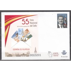 España II Centenario Sobres enteros postales 2025 Edifil 162 Feria Nacional del Sello
