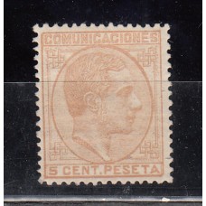 España Reinado Alfonso XII 1878 Edifil 191 * Mh Muy Bien Centrado