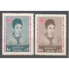 Iran - Correo 1968 Yvert 1258/9 ** Mnh Boy Scouts