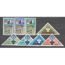 Qatar - Correo Yvert 53/60 ** Mnh Scoutismo