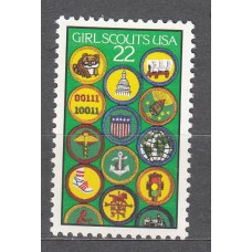 Estados Unidos - Correo 1987 Yvert 1702 ** Mnh Scouts