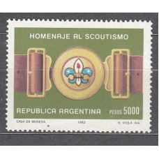Argentina - Correo 1982 Yvert 1304 ** Mnh Scoutismo