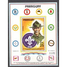 Paraguay Hojas sin catalogar ** Mnh Boy Scouts