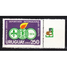 Uruguay - Correo 1973 Yvert 870 ** Mnh Boy Scouts