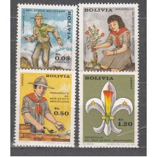 Bolivia - Correo 1975 Yvert 493/94+Aereo 288/89 ** Mnh Socuts  