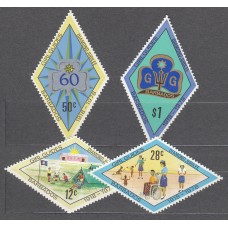 Barbados - Correo 1978 Yvert 456/9 ** Mnh Scoutismo