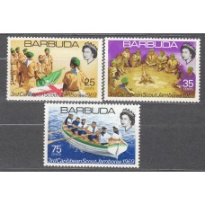 Barbuda - Correo Yvert 32/4 ** Mnh Scoutismo