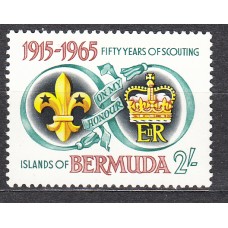 Bermudas - Correo Yvert 186 ** Mnh Scoutismo