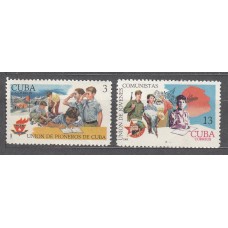 Cuba - Correo 1969 Yvert 1269/70 ** Mnh Scouts