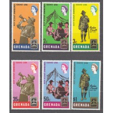 Grenada - Correo 1968 Yvert 252/7 ** Mnh Boy Scouts