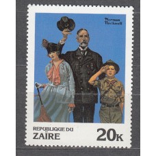 Zaire - Correo Yvert 1030 ** Mnh Boy Scouts