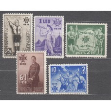 Rumania - Correo 1935 Yvert 481/5 ** Mnh Boy Scouts