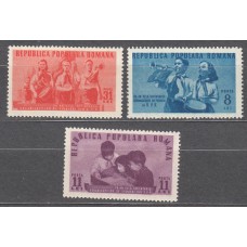 Rumania - Correo 1950 Yvert 1114/16 ** Mnh Boy Scouts