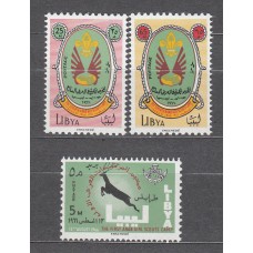 Libia - Correo 1966 Yvert 293/95 ** Mnh Boy Scouts