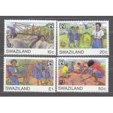 Swaziland - Correo Yvert 491/94 ** Mnh Boy Scouts