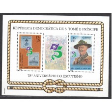 Santo Tomas y Principe - Hojas sin catalogar Boy Scouts