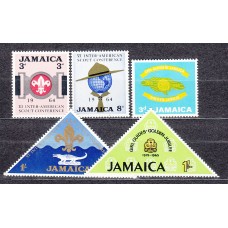 Jamaica - Correo Yvert 240/42+247/48 ** Mnh Boy Scouts