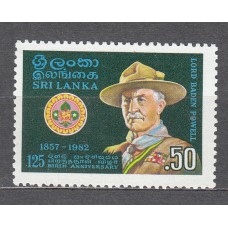 Sri-Lanka - Correo Yvert 607 ** Mnh Boy Scouts