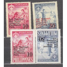 Filipinas - Correo 1961 Yvert 512/15 ** Mnh Boy Scouts
