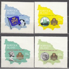 Norfolk - Correo Yvert 204/207 ** Mnh Boy Scouts