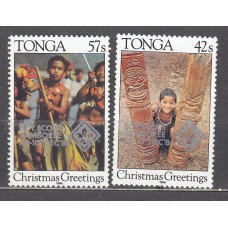 Tonga - Correo Yvert 650/51 ** Mnh Boy Scouts